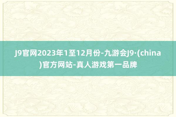 J9官网2023年1至12月份-九游会J9·(china)官方网站-真人游戏第一品牌