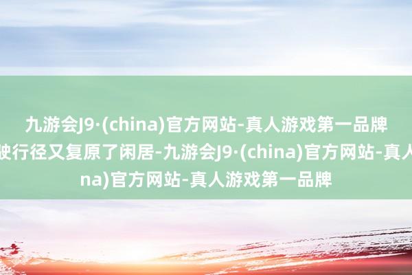 九游会J9·(china)官方网站-真人游戏第一品牌这位用户的驾驶行径又复原了闲居-九游会J9·(china)官方网站-真人游戏第一品牌