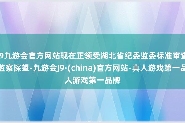 j9九游会官方网站现在正领受湖北省纪委监委标准审查和监察探望-九游会J9·(china)官方网站-真人游戏第一品牌